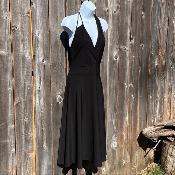 Free Press black halter dress size large - Picture 7 of 17
